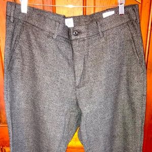 Gap Men’s Slim Fit Brushed Cotton Glen Plaid Trouser Pants 38/36